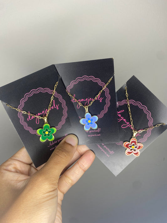 Power Puff girls necklace