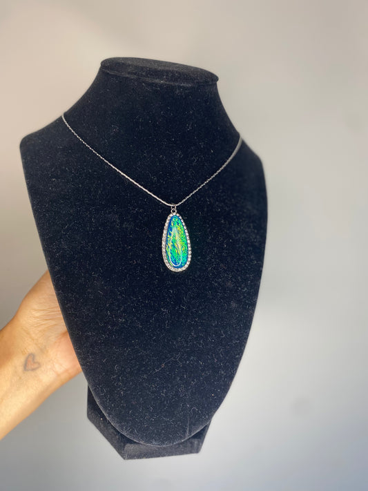 Opal necklace (two options)