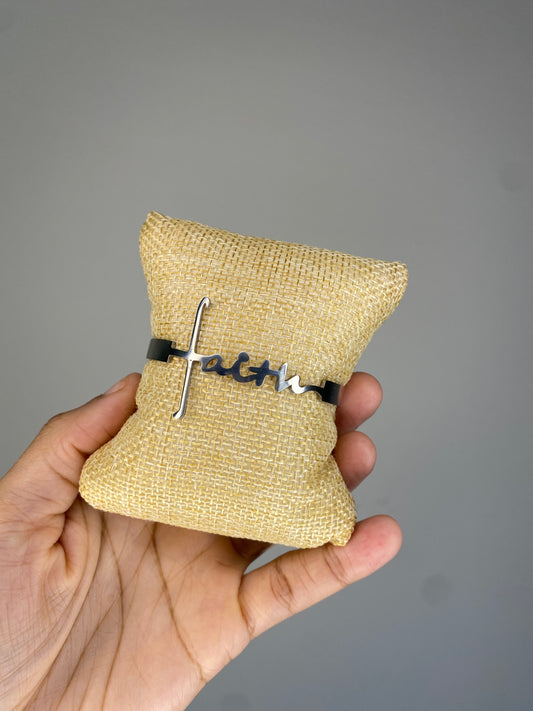 Faith cuff bangle