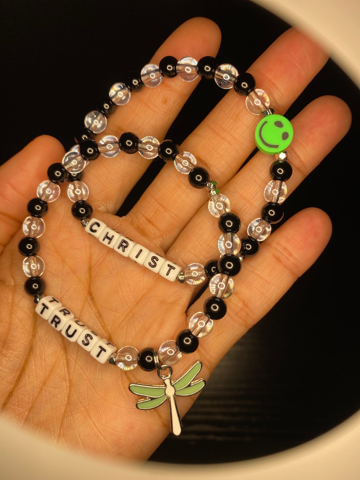 Trust Christ bracelet set